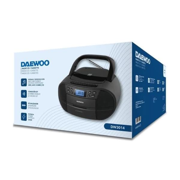 Radio CD Daewoo DW3014- 4W- Svart