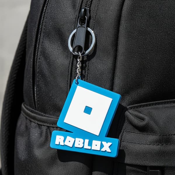 Roblox Logo Nøglering | Nøglering Taskeophæng