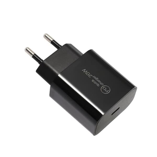 Hurtiglader 20W for Apple og Samsung 2m USB-C med ChargeWrap