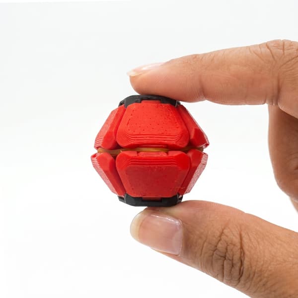 PentaClick Fidget Clicker - Squishy Stresslegetøj - Sensorisk Klemmebold
