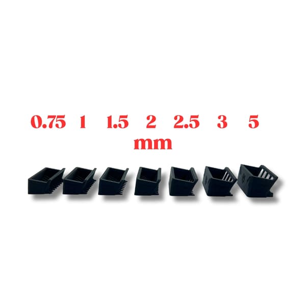 7x kamme kompatible med Philips OneBlade 0,75-5 mm