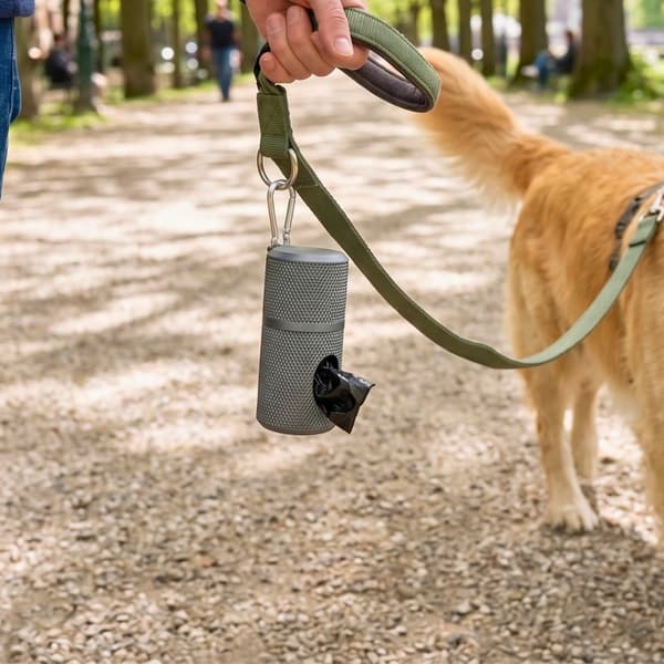 PoochPod | Dispenser for bæsjeposer med godbitoppbevaring M