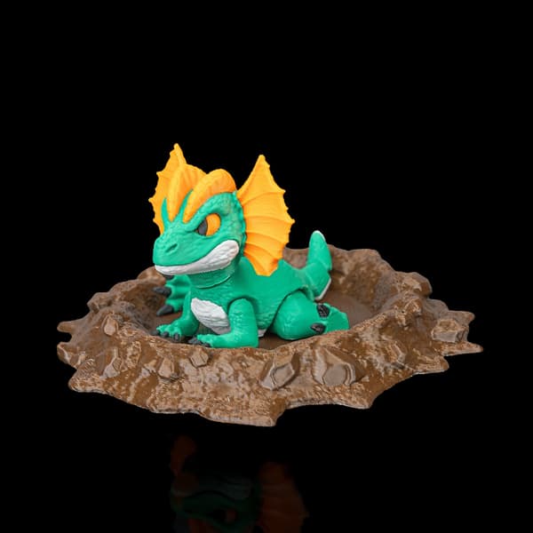 Dinosaur Fidget-lekefigur med rede | Dini Mini Dino