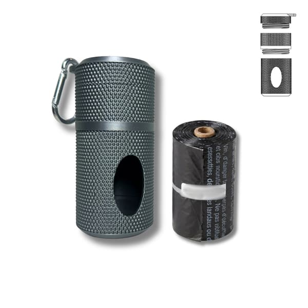 PoochPod | Dispenser for bæsjeposer med godbitoppbevaring M