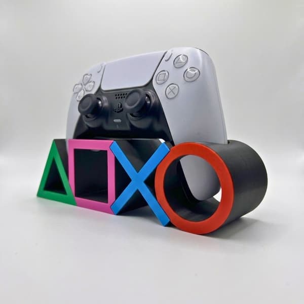 Gaming Controller Dock Symbol Stand kompatibel med PS5