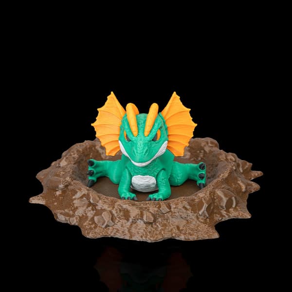Dinosaur Fidget Legetøjsfigur med Rede | Dini Mini Dino