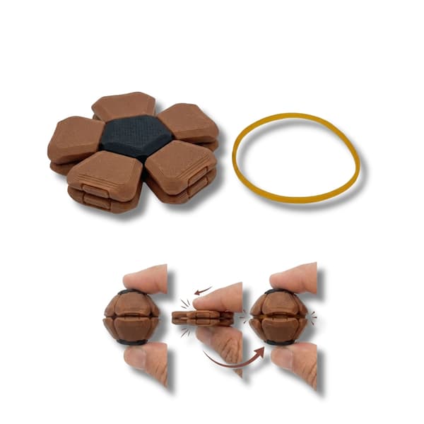 PentaClick Fidget Clicker – Sensorisk Snap & Squeeze-legetøj
