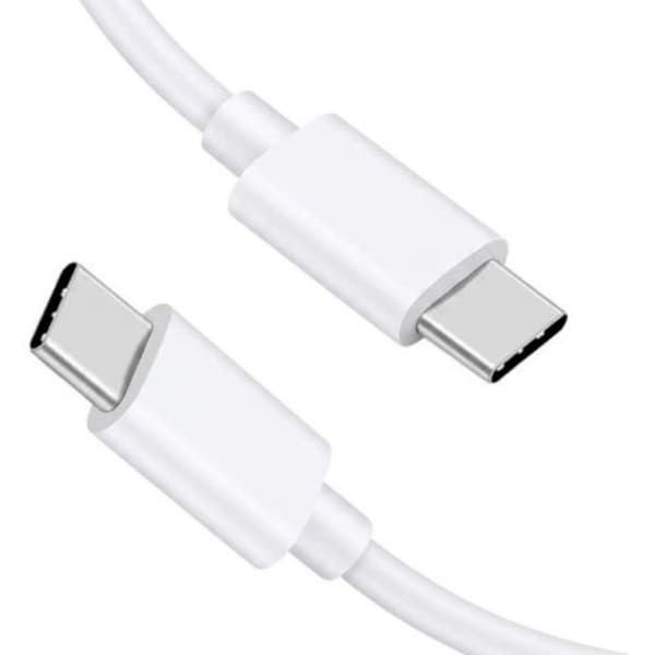 Hurtiglader 25W for Apple og Samsung 2m USB-C med ChargeWrap