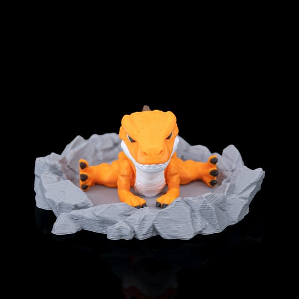 Dinosaur Fidget-lekefigur med rede | Dini Mini Dino