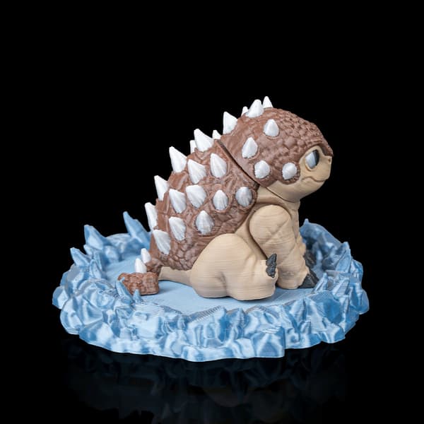 Dinosaurus Fidget -leluhahmo pesällä | Dini Mini Dino