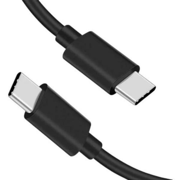 Snabbladdare 20W för Apple och Samsung 2m USB-C med ChargeWrap