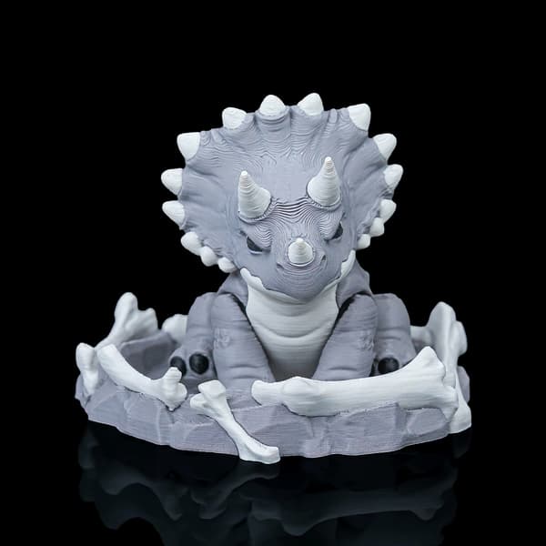 Dinosaurus Fidget -leluhahmo pesällä | Dini Mini Dino
