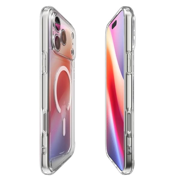 Spigen iPhone 17 Pro Max Case Ultra Hybrid MagSafe Clear White