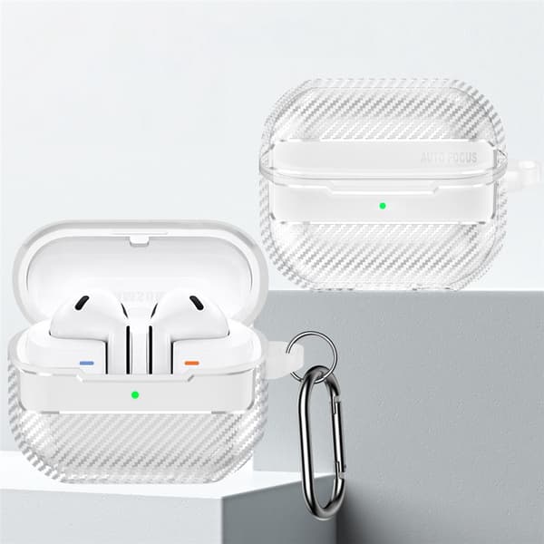 Carbon Case Samsung Galaxy Buds 3 Pro Transparent