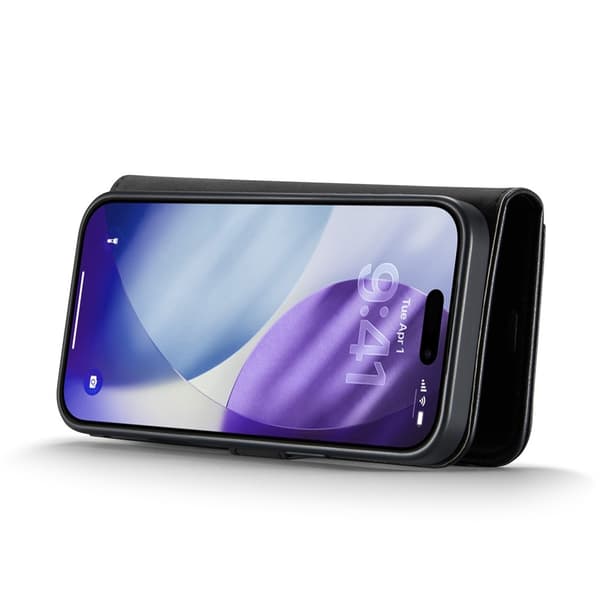 DG.MING 2-in-1 Magnet Wallet iPhone 17 Pro Max Black