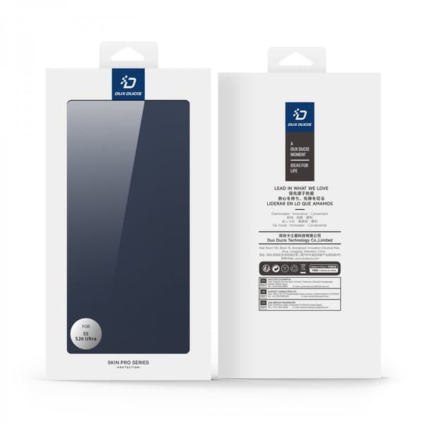 Dux Ducis Skin Pro Läderfodral Samsung Galaxy S26 Ultra Blå