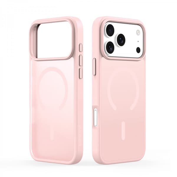 Dux Ducis Mobilskal till iPhone 18 Pro Max MagSafe matt Ljusrosa