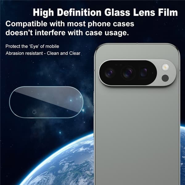 Imak Härdat Glas Linsskydd Google Pixel 10 Pro Genomskinlig