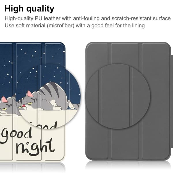 Apple iPad 11 11th Gen (2025) Fodral Tri-fold Katt