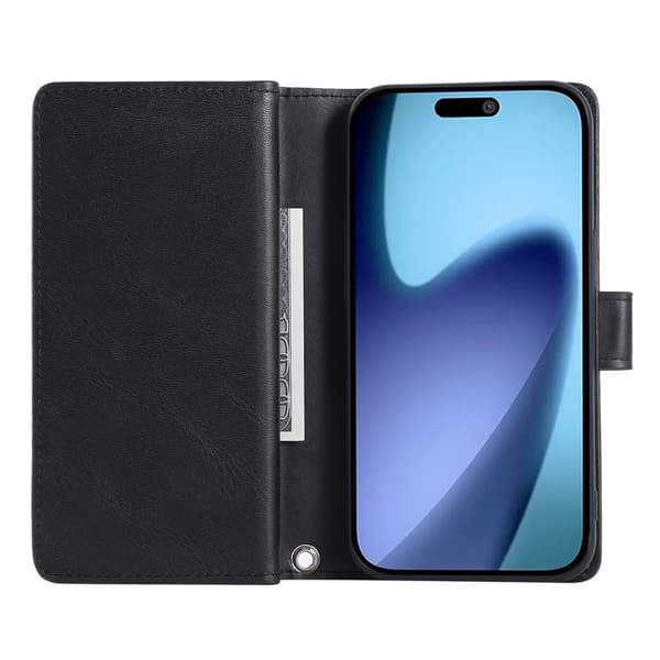 Plånboksfodral Multi-Slot iPhone 17 Pro Max Svart