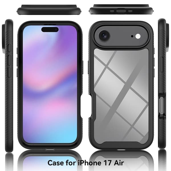 All-Round Protection Case iPhone Air Svart