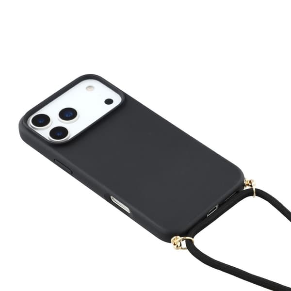 iPhone 17 Pro Max Skal Halsband Svart