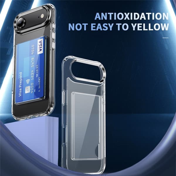 Skal Kortfack iPhone Air Genomskinlig