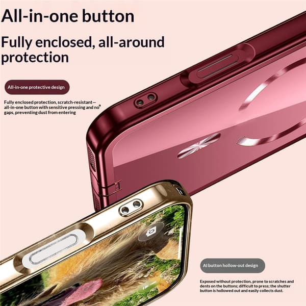 Mobilskal MagSafe till iPhone 18 Pro Ljusblå