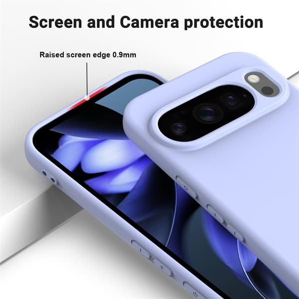 Silikonskal Google Pixel 10 Pro XL Lila