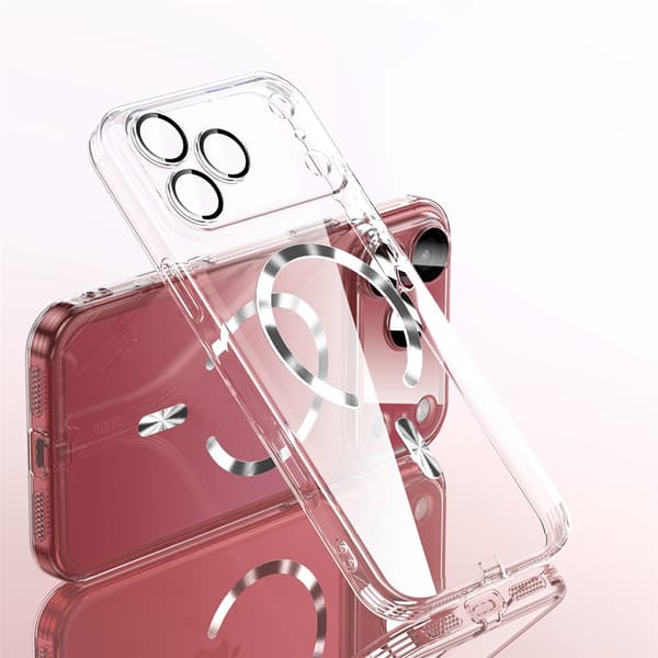 Transparent skal MagSafe till iPhone 18 Pro Max