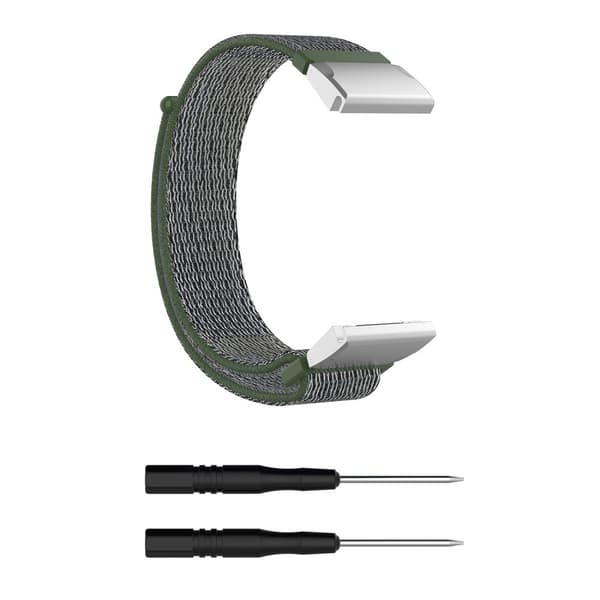 Nylonarmband Garmin Fenix 6X Grön
