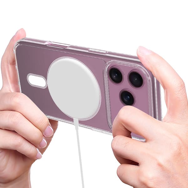 Transparent skal till iPhone 18 Pro Max MagSafe