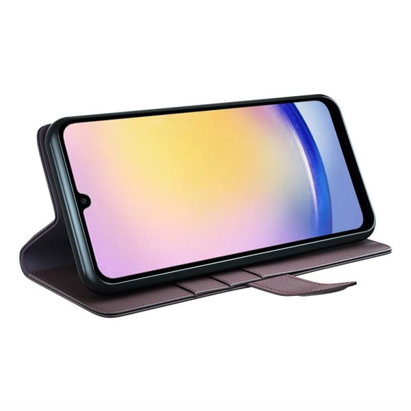 Äkta Läderfodral Samsung Galaxy A26 Brun
