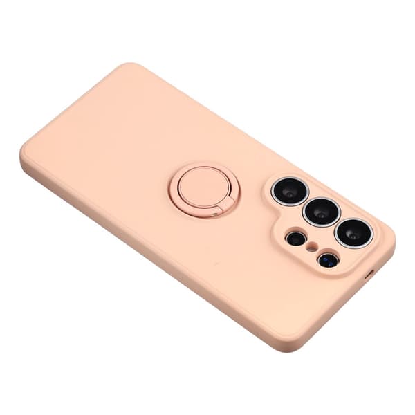 Silikonskal Med Ring & Rem Galaxy S26 Ultra Rosa