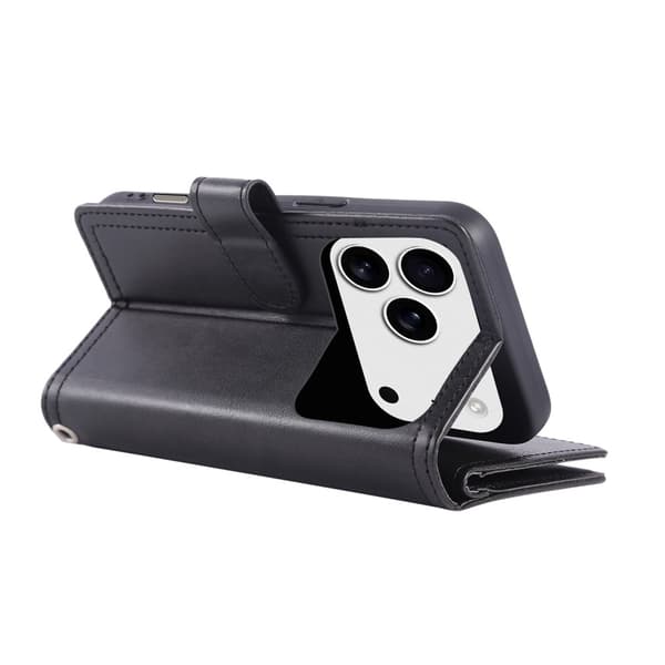 Plånboksfodral Multi-Slot iPhone 17 Pro Svart