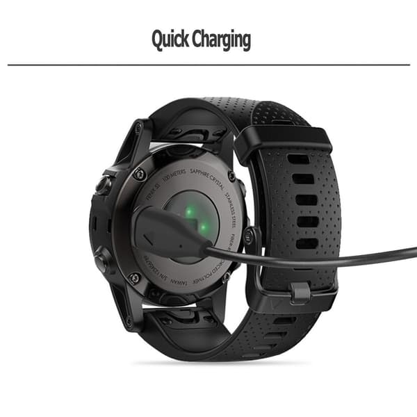 Laddningskabel USB-C Garmin Vivoactive 6 1m Svart
