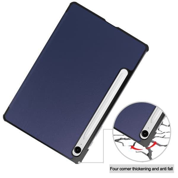 Samsung Galaxy Tab S10 Lite Fodral Tri-fold Blå