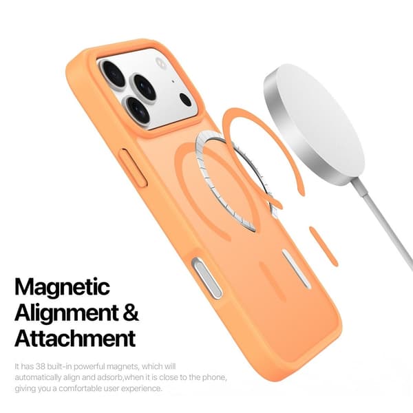 Dux Ducis Yind Series Case MagSafe iPhone 17 Pro Max Orange