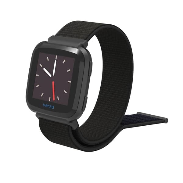 Nylonarmband Fitbit Versa Svart