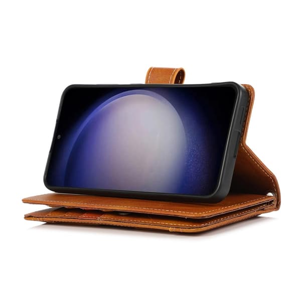 Plånboksfodral Multi-Slot Samsung Galaxy S26 Cognac