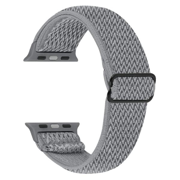 Vävd Nylonarmband Apple Watch Series 11 42mm Grå