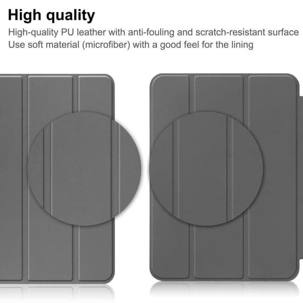 Apple iPad 11 11th Gen (2025) Fodral Tri-fold Grå