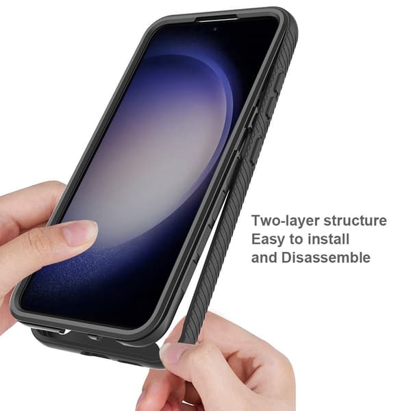 360 Full Cover Edge Case Samsung Galaxy A56 Black
