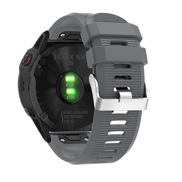 Silikonarmband Garmin Fenix 7X Grå