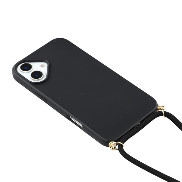 iPhone 17 Skal Halsband Svart