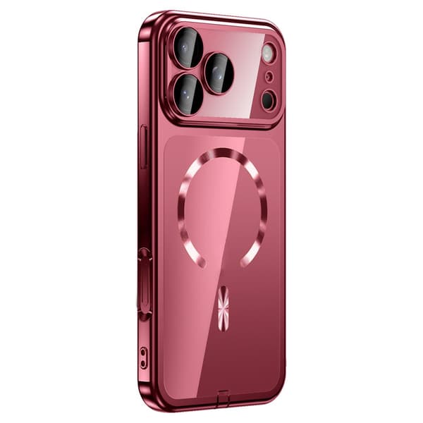 Mobilskal MagSafe till iPhone 18 Pro i TPU Röd