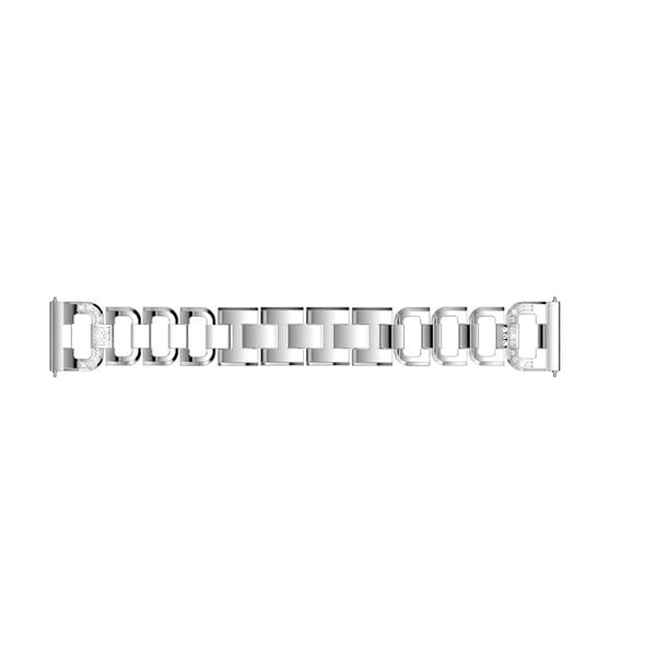 Rhinestone Metallarmband Garmin Venu Silver