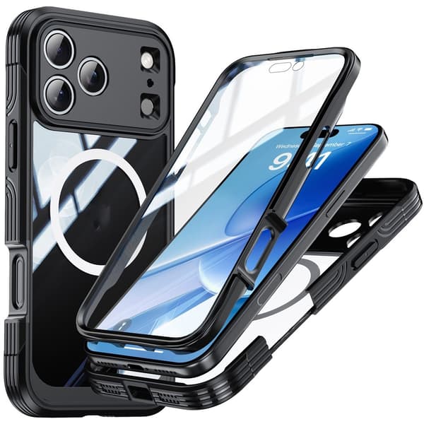 Ultra Full Protection MagSafe Case iPhone 17 Pro Max Black