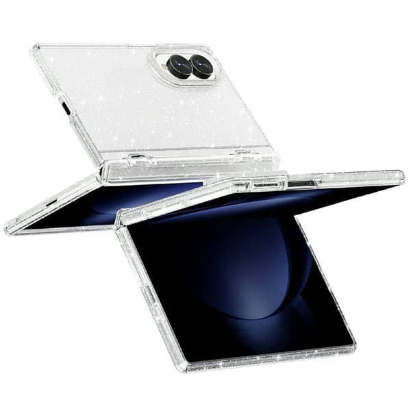 Hårdskal med glitter Samsung Galaxy Z Fold 8 Vit