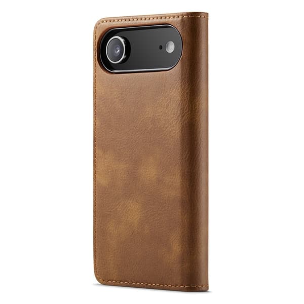 DG.MING 2-in-1 Magnet Wallet iPhone Air Cognac